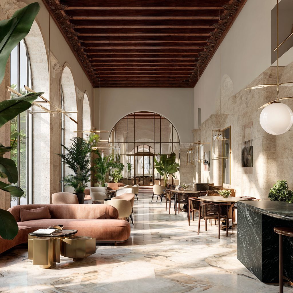 interiorismo en hoteles