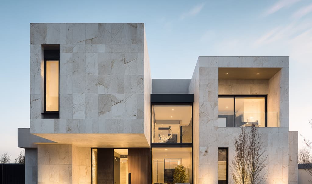 façanes de cases modernes