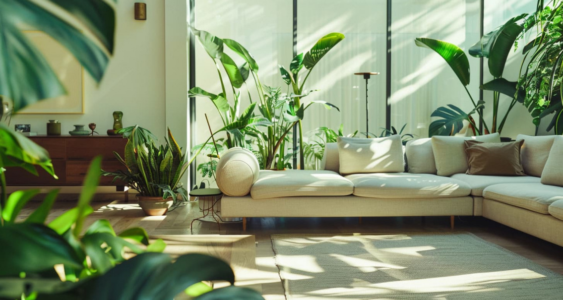 planta de interior grande