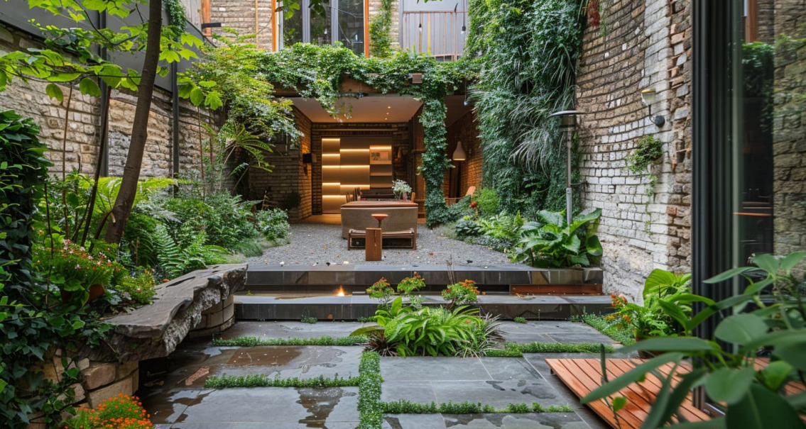 patios pequeños con encanto