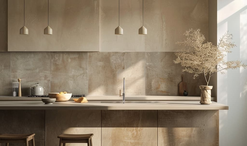 cocinas sin azulejos