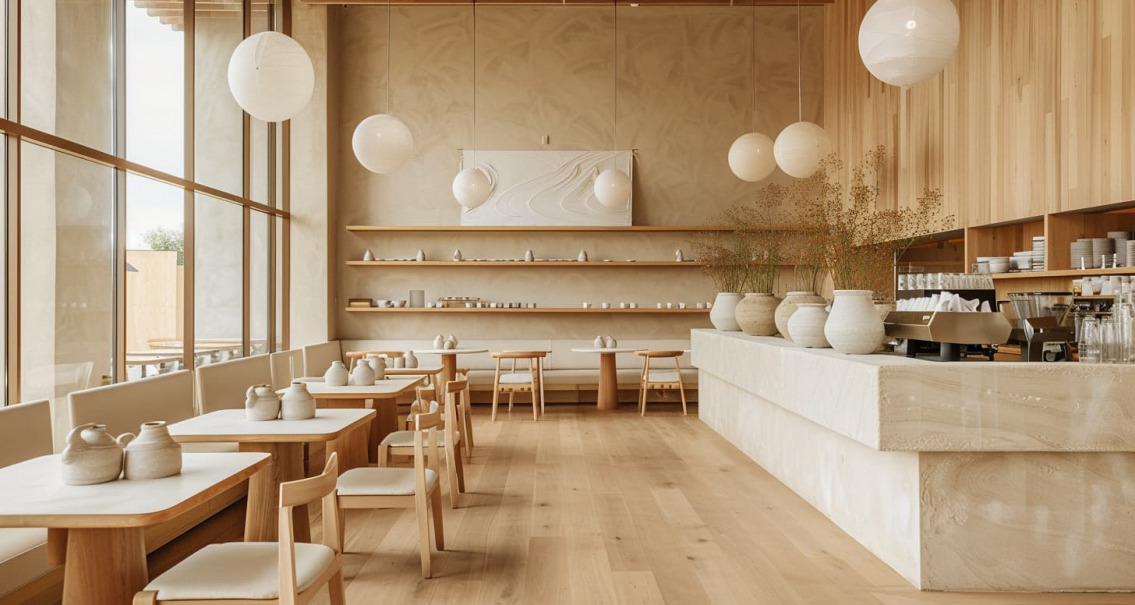 decoración en cafeterias