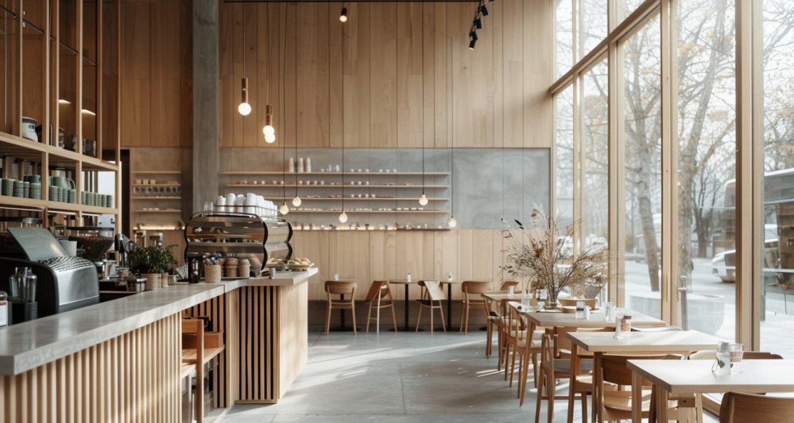 diseño de cafeterías