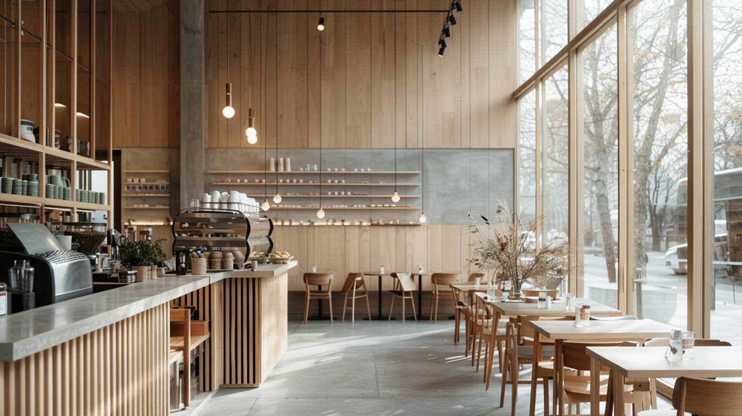 diseño de cafeterías