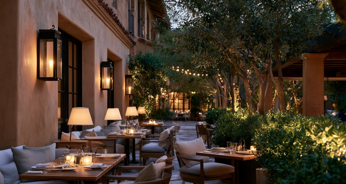iluminación restaurantes diseño